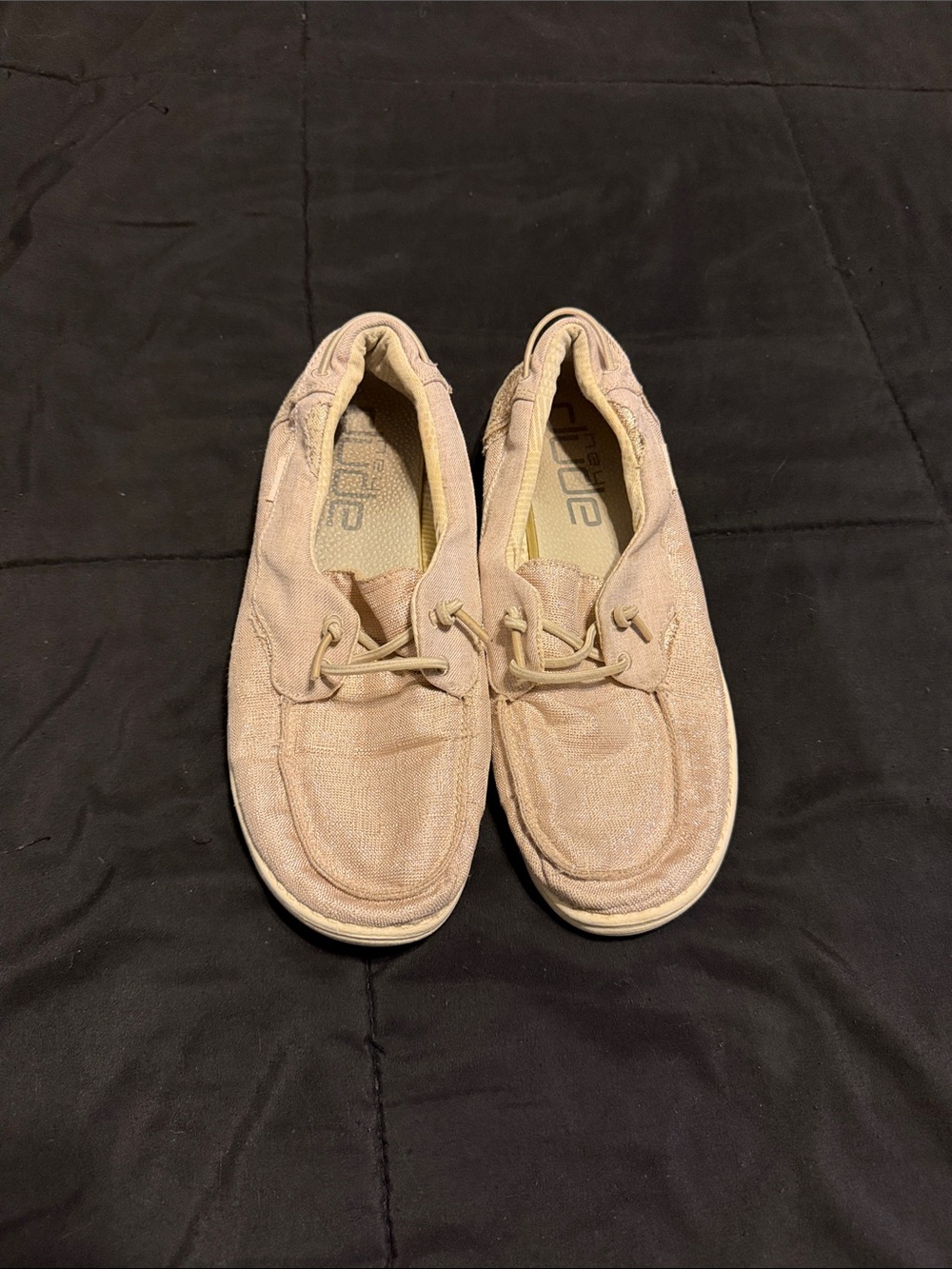 Hey Dude Slip-On Shoes in Light Pink